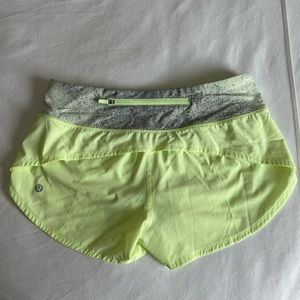 Lululemon 2.5 Speed Up Shorts
